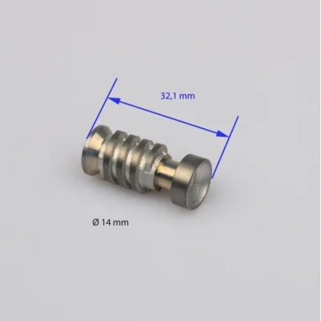 Ecrou - Hexa - Freiné - Acier 8 - zingué - M4 x0.70 - (x1)