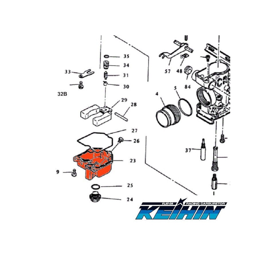 Carburateur - Cuve - 1050-825-20 01132-825-200