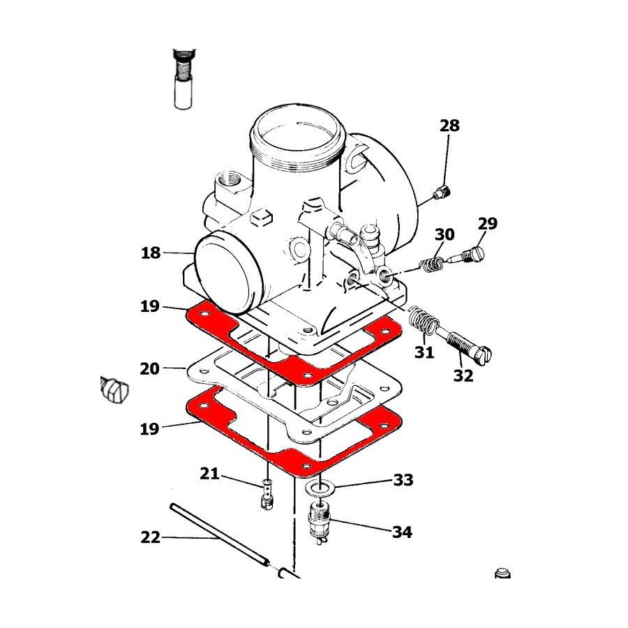 Carburateur - Joint de Cuve - VM14/163 01132-014-163