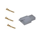 Connecteur - Male - 3 broches ( ML110) + cosse