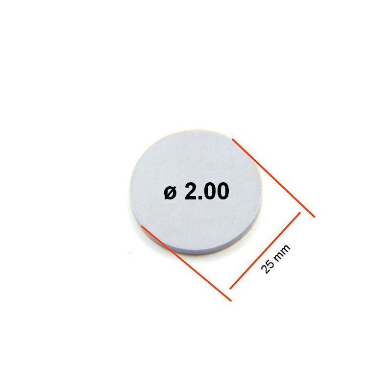 Service Moto Pieces|Moteur - Pastille 2.00 - ø 25mm - Jeux aux soupapes|Pastille - ø 25.0 mm|15,90 €