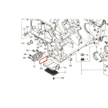 Service Moto Pieces|Crepine - Joint de couvercle - GL1000 - GL1100|Joint - Carter|7,81 €