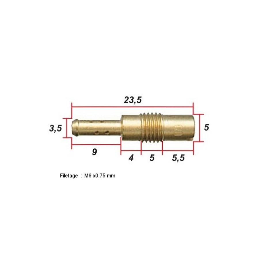 Keihin - ø 0.42 - jet de gaz - Carburateur  01182-029-042