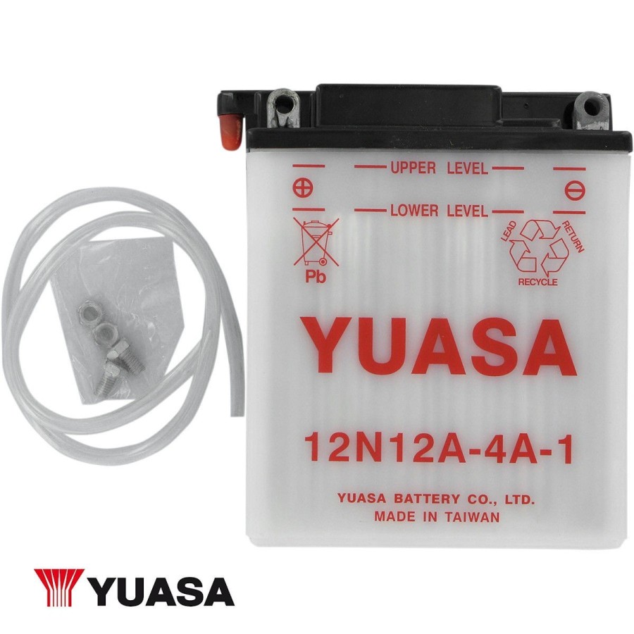 Batterie - 12v - Acide - 12N12A-4A-1 - Yuasa - 134x80x160mm 00907-0...