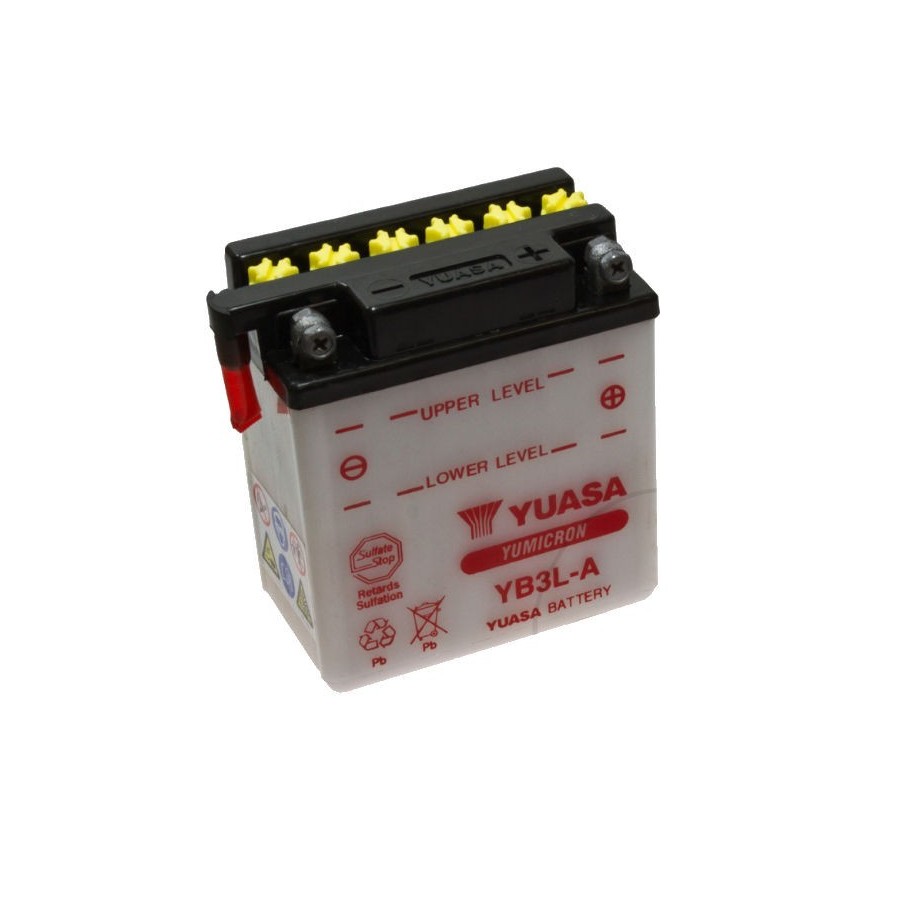 Batterie - 12v - Acide - YB3L-A - YUASA  00907-070-436