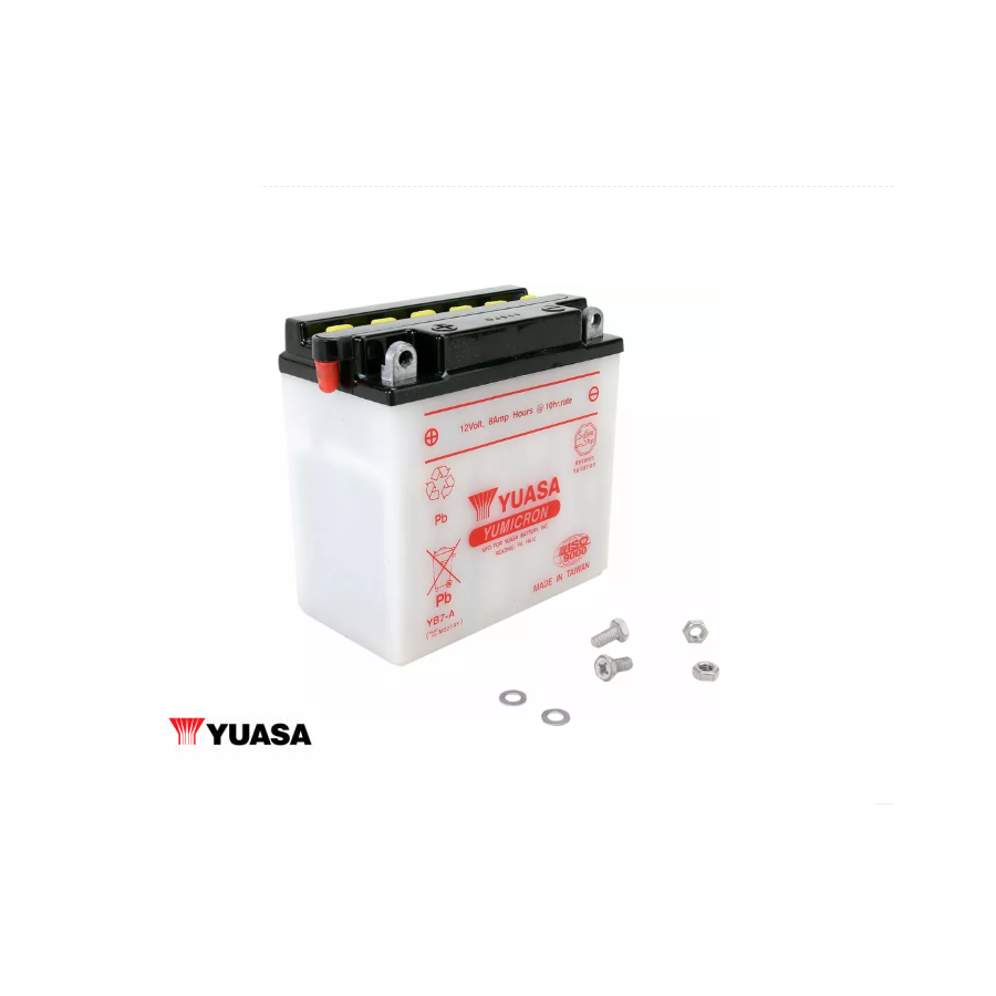 Batterie - 12v - Acide - YB7-A - Yuasa 00907-070-592