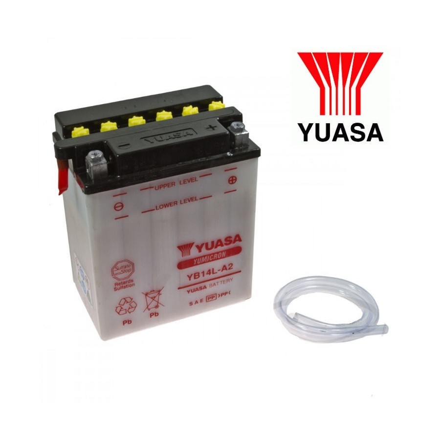 Batterie - 12v - Acide - YUASA - YB14L-A2 - 134x89x160mm 00907-070-345