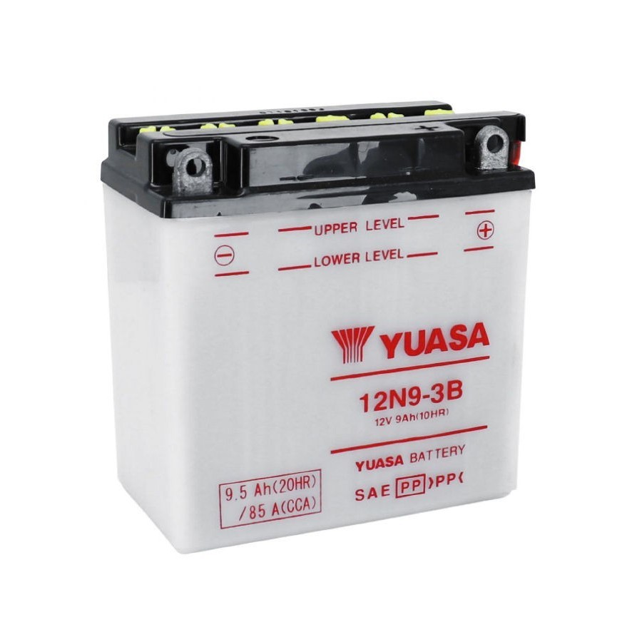 Batterie - 12V - Acide - 12N9-3B - Yuasa - 135x75x139 00907-070-527