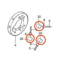 Demarreur - Galet de roue libre - (x1) - ø 10.2 x  Lg 11.5mm