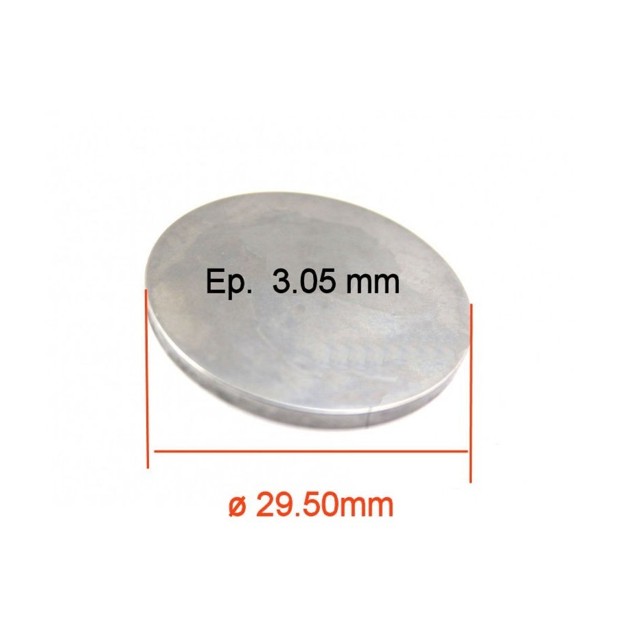 Moteur - Pastille ø 29.50 mm - Ep 3.05 - Jeu aux soupapes 01183-295...