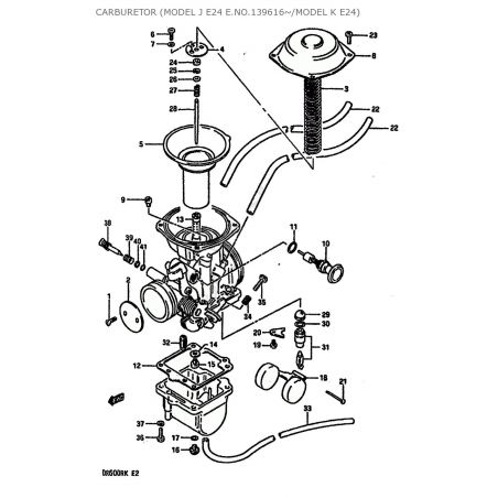 Service Moto Pieces|Carburateur - Joint de cuve - kawasaki - Suzuki - 13251-44080|Joint de cuve|5,50 €