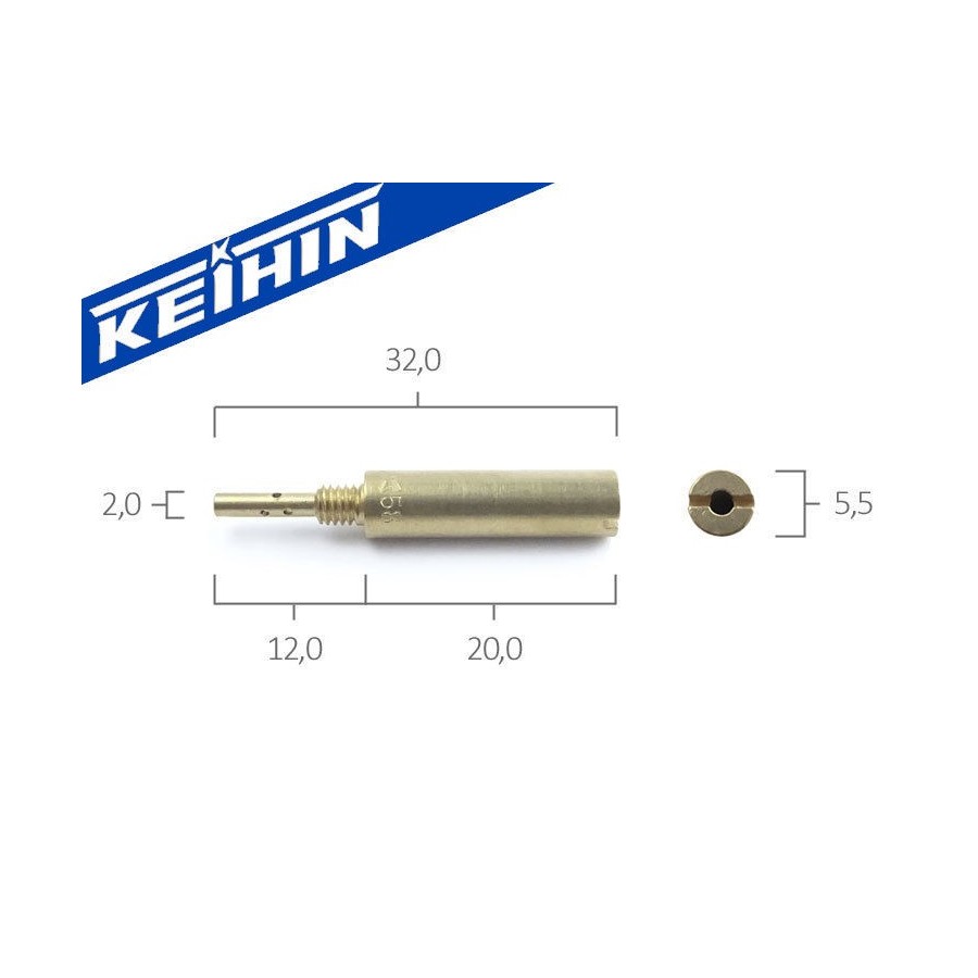 Gicleur - Ralenti - ø 0.38 - N424-24-038.  rampe CR - 99103-358-0380