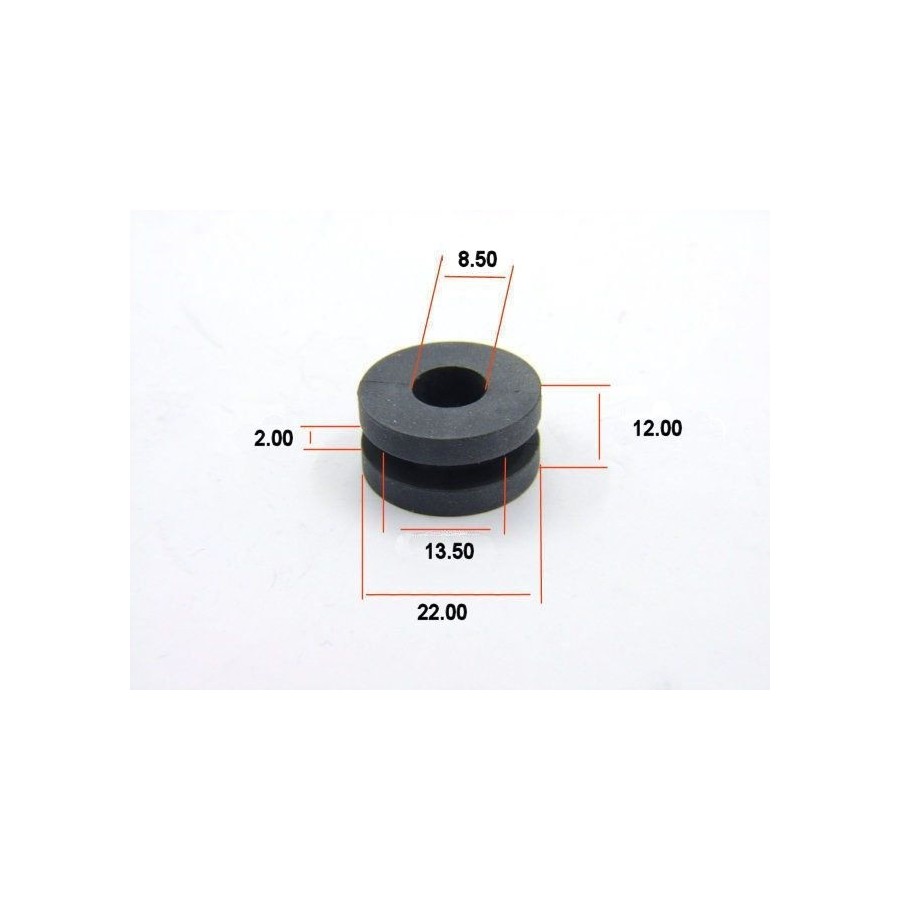 Silent-Bloc - rond - ø 8.50 x13.50 x22 - Ep : 2.00 17245-518-509