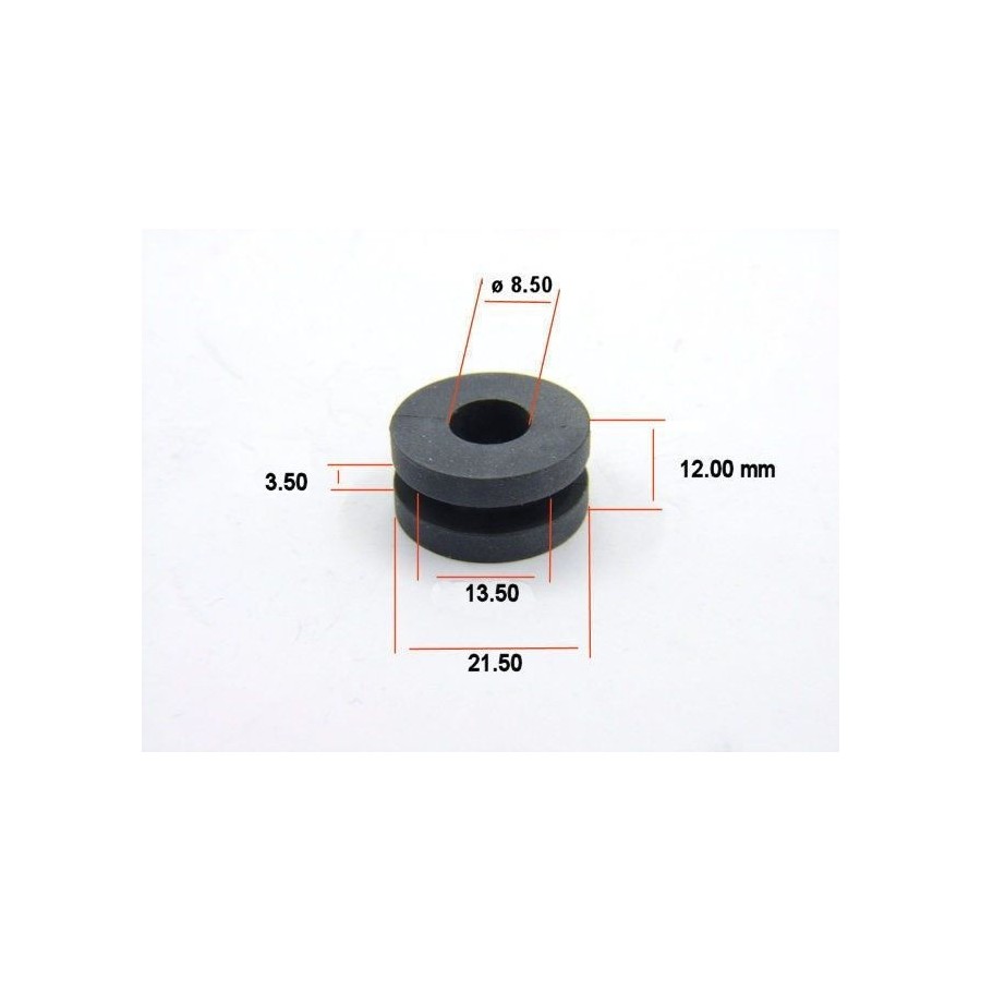 Silent-Bloc - rond - ø 8.50 x13.5 x21.5 - Ep : 3.50 17245-510-234