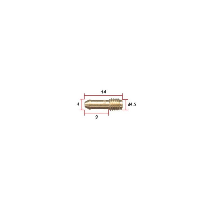 Gicleur - Jet de gaz intermediaire - RD N151-067 - ø 0.375 01182-02...