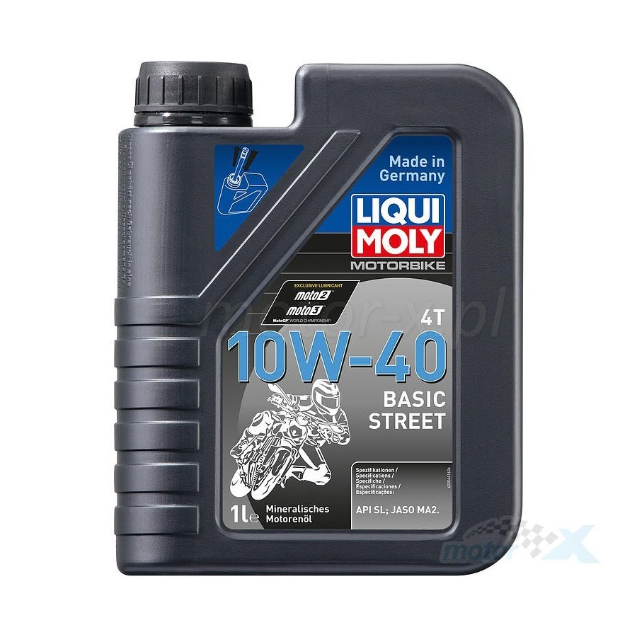 Huile -Moteur - Minerale - LIQUI MOLY - 10W40 - 1 Litre 99801-LIQ-1...