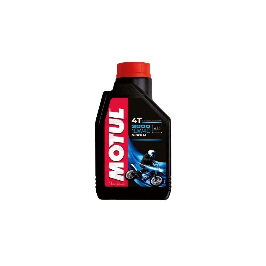 Huile moteur - MOTUL 3000 -  Minerale - 10W40 - 1 Litre