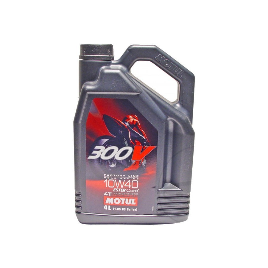 Huile moteur - MOTUL 300V - 100% Synthese - 15W60 - 4 Litres 99834-...