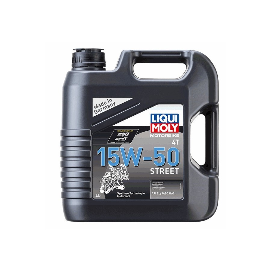 Huile moteur - Semi-Synthese - LIQUI MOLY - 15W50 - 4 Litres 99814-...