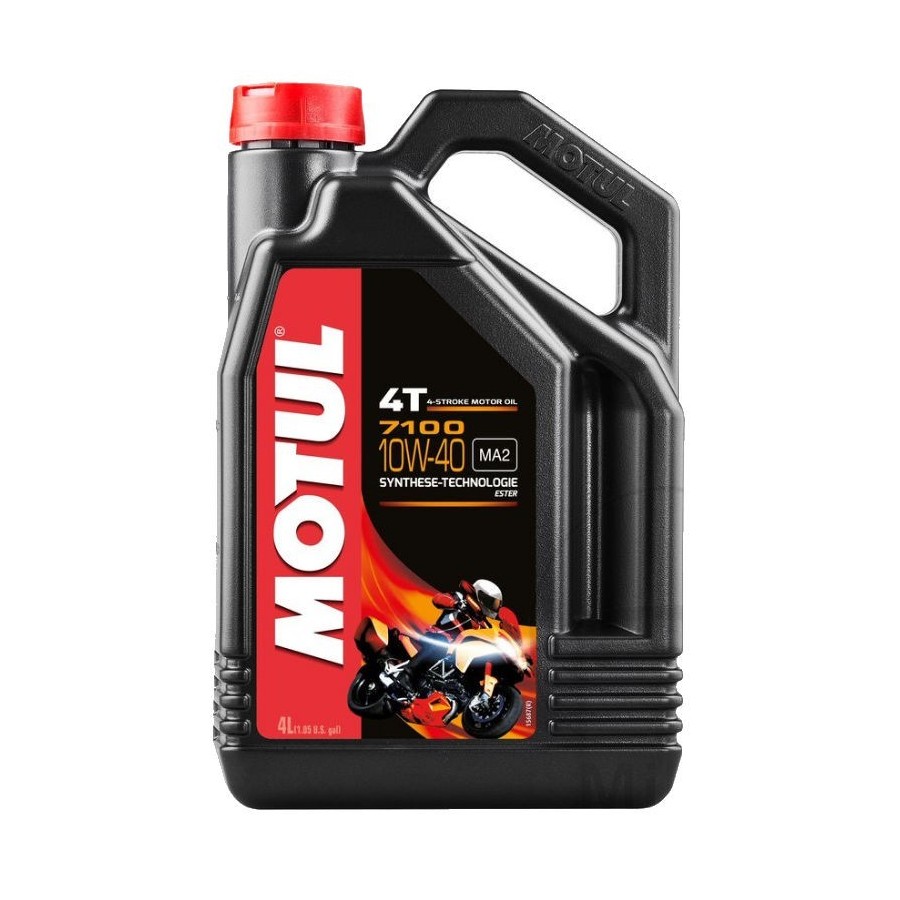 Huile moteur - MOTUL 7100 - Synthese - 10W40 - 4 Litres 99924-MOT-1...