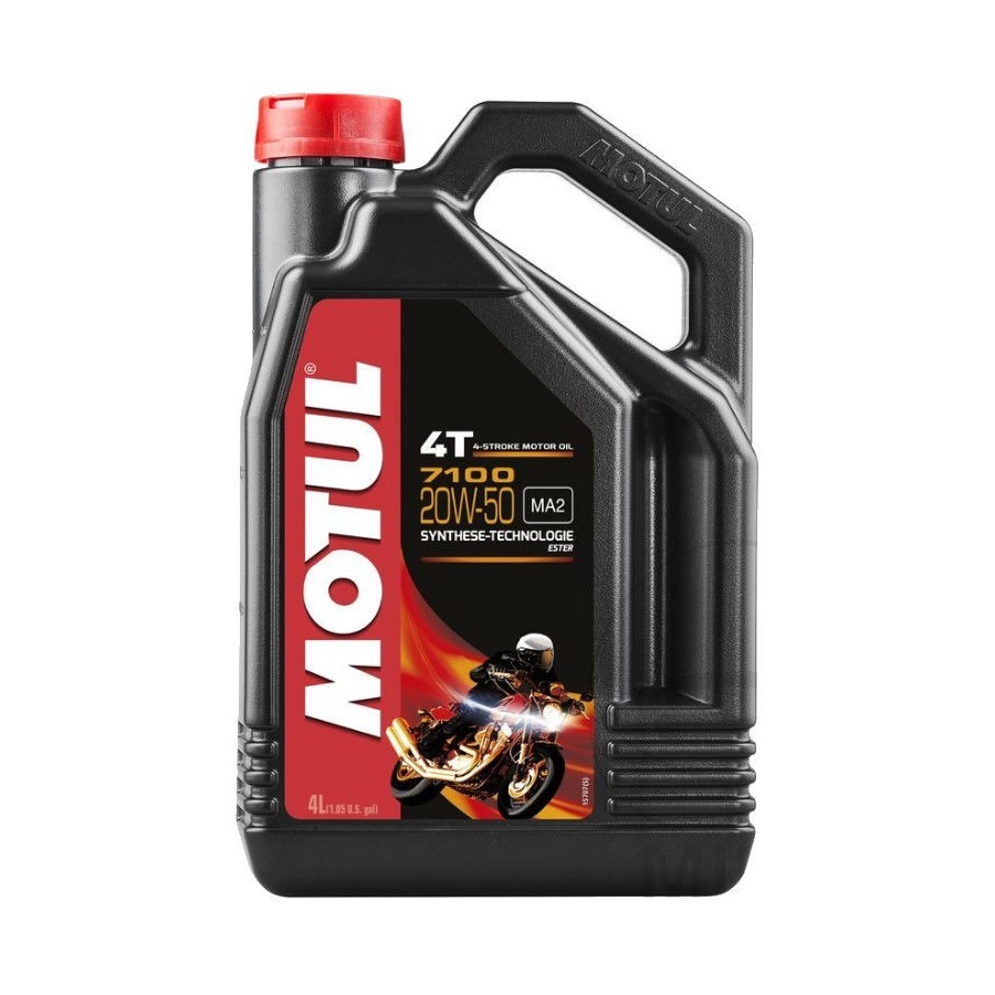 Huile moteur - MOTUL 7100 - Synthese - 20W50 - 4 Litres 99924-MOT-2...