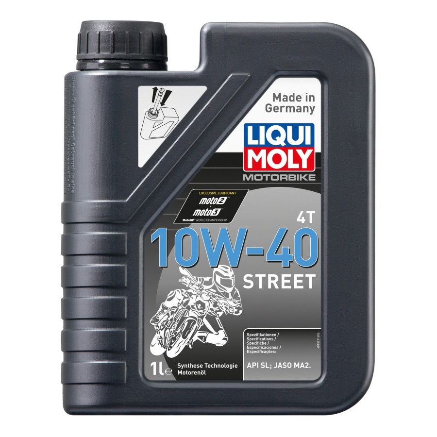 Huile moteur - Synthese - LIQUI MOLY - Street - 10W40 - 1 Litre 998...