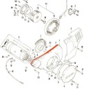 Moteur - Joint de couvercle demarreur - CB200T