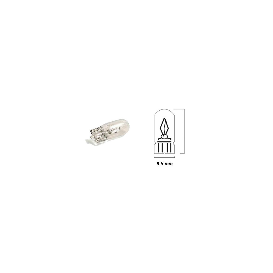 Ampoule - 12v - 3w - W2.1x9.5 - clignotant - veilleuse - ...  36200...