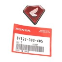 Cache Lateral - Embleme Logo -Rouge - Aile Gauche - Honda CB Four