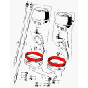 Compteur - joint - ( 1 pce) - CB400 F / cm400 37242-323-701