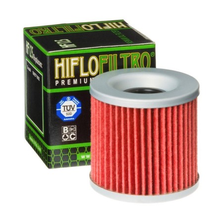 Filtre a Huile - Hiflofiltro HIF-125 - KZ250 A - Z305 - 16097-1002 ...