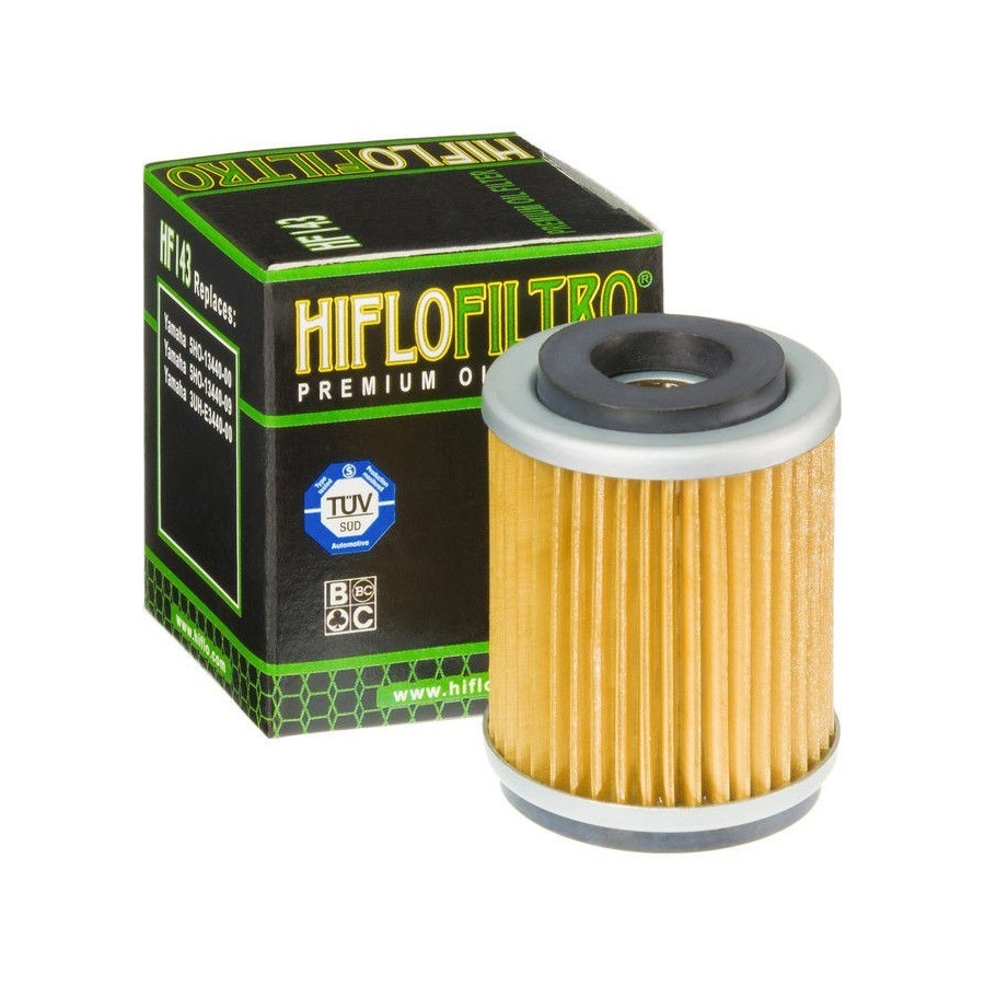 Filtre a Huile - Hiflofiltro - HF-143 - SR125 - XT350 - 5H0-13440-0...