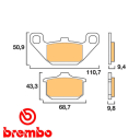 Frein - Jeu de Plaquettes - Brembo - 07KA0808 - 