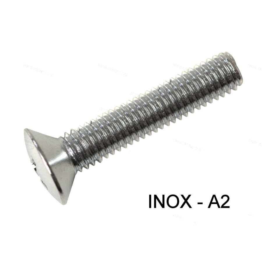 Vis - M5 x30 mm - INOX - DIN 966 - Cruciforme - Bombée 03154-050-300