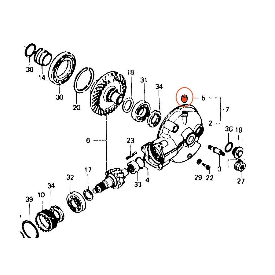 Cardan - Chapeau de respiration - 41306-MB0-010