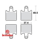 Frein - Jeu de Plaquettes - BREMBO - 07KA28SR - ZZR1400 - Z750R - ......