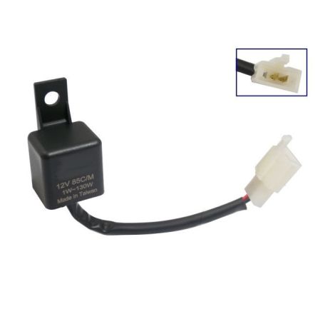 Service Moto Pieces|Clignotant - Relai - centrale - 12V - pour clignotant a LED - 3 Poles - reglable|Relai Clignotant - 12v|13,90 €