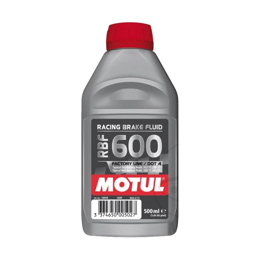 Liquide de Frein - DOT 4 - (DOT4) - Haute temperature - Motul RBF 6...