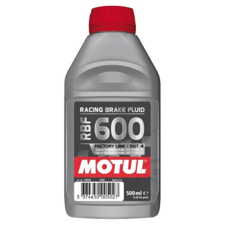 Liquide de Frein - DOT 4 - (DOT4) - Haute temperature - Motul RBF 6...