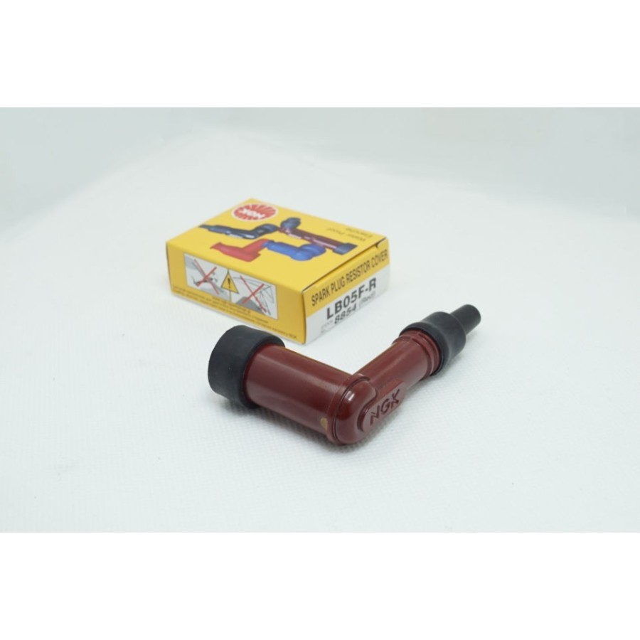 Anti-parasite - NGK - LB-05 FR - 90° - (LB05F) - Rouge 01107-085-012