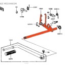 Moteur - Soupape - Echappement - 5A8-12121-00