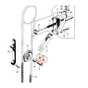 Distribution - amortisseur - (x1) - Tendeur de chaîne  - CB250 / 350