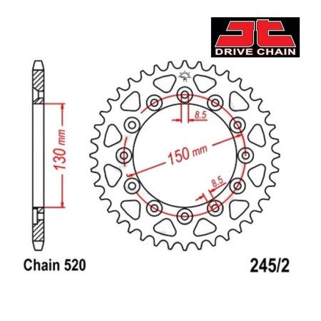 Moteur - Arbre a came - XL250s (78-83) - XL250R (82-86)