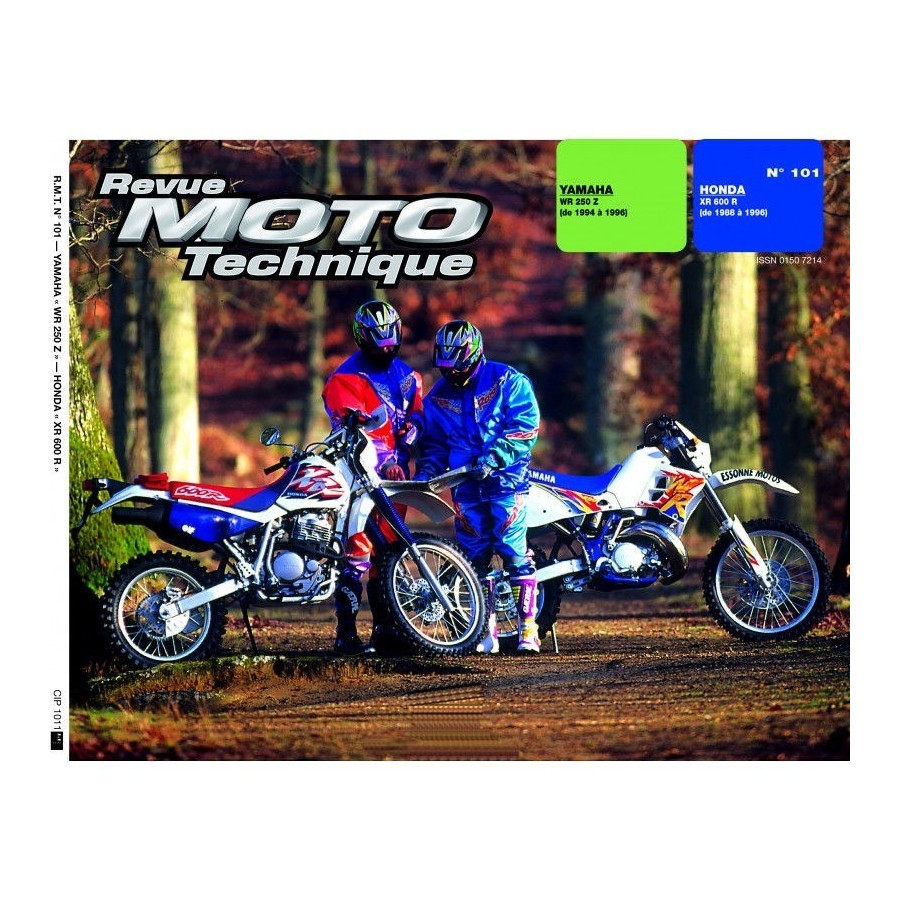 RTM - N° 101 - HONDA XR600R (88/96) - Revue Technique moto - Versio...