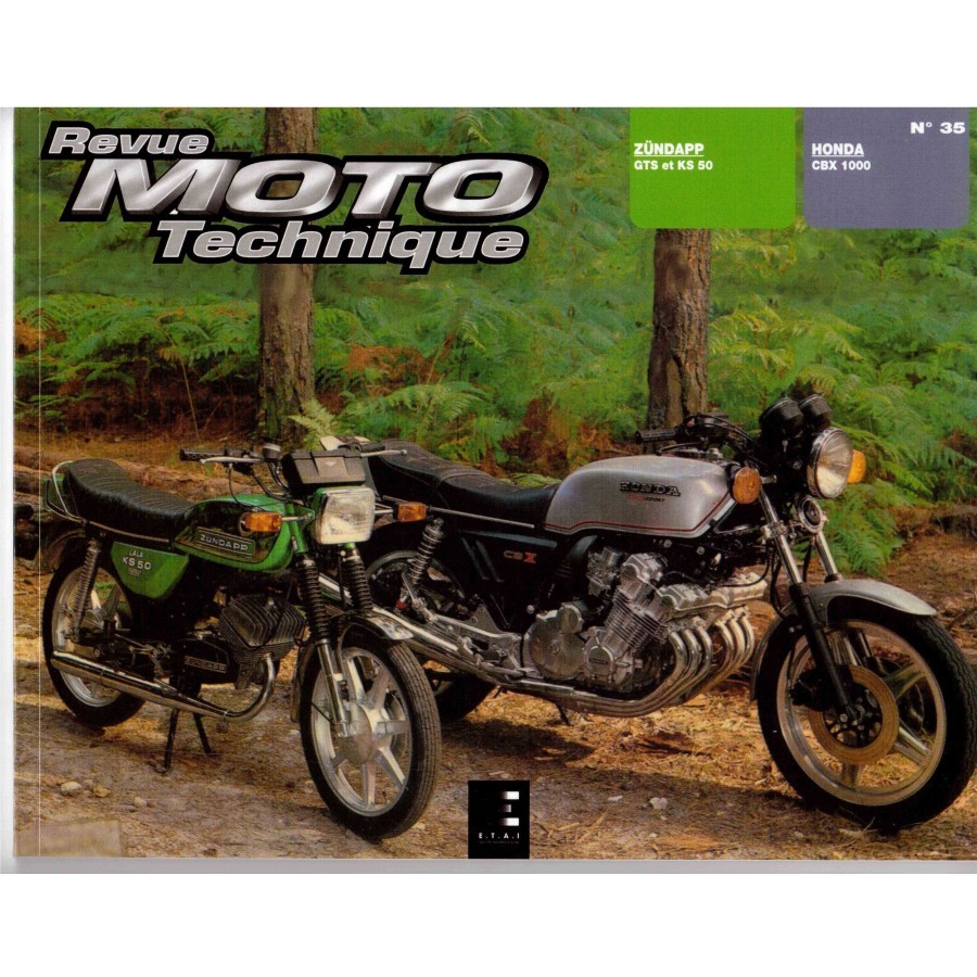 RTM - N° 35 - CBX1000 - Revue Technique Moto -  00RTM-035-PAPIER