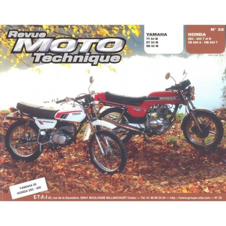 RTM - N° 32 - CB250N / CB400N - RD50 - Revue Technique Moto -  00RT...