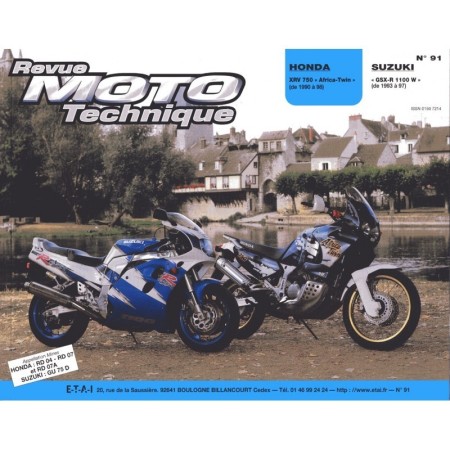 RTM - N° 091 - GSX-R1100 / XRV750 - Revue Technique moto - Version ...