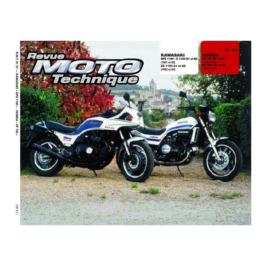 RTM - N° 051 - HONDA VF750 - GPZ1100 - Revue Technique moto - Versi...