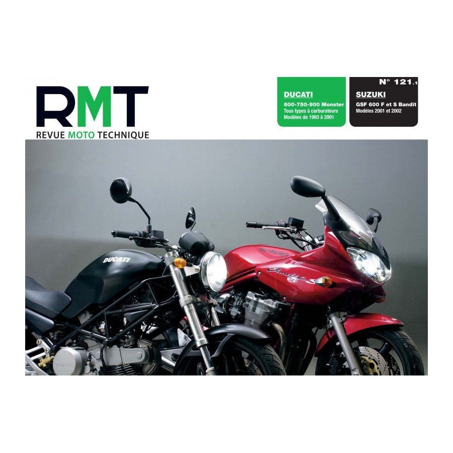 RTM - N° 121 - DUCATI 600/750/900 MONSTER (1993 à 2001) et SUZUKI G...