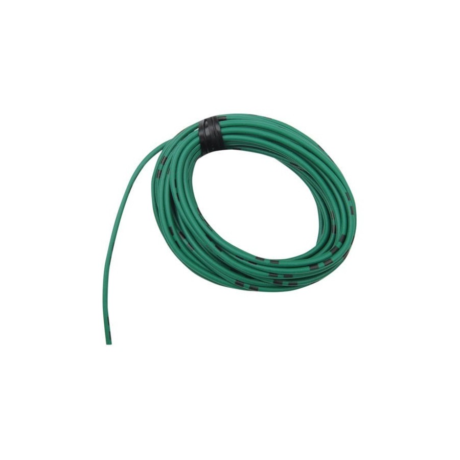 Fil Electrique - 0.75mm2 - Vert/Noir - 4 metres 20060-075-067